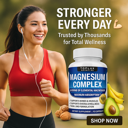 🔥 “Toplux Magnesium Complex 8 Essential Magnesium: Power Your Body, Elevate Your Life” ⚡